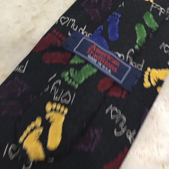 AMERICAN TRADITION SILK TIE - Picture 7 of 7